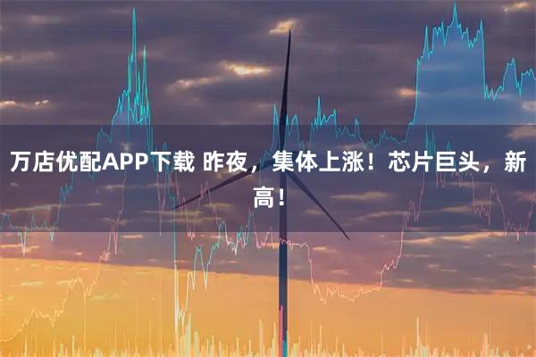 万店优配APP下载 昨夜，集体上涨！芯片巨头，新高！